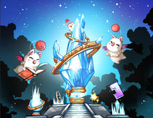 Load image into Gallery viewer, Final Fantasy Moogles Aetheryte Mousepad