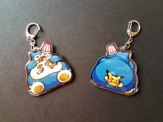 Sonic the hedgehog Keychain Charms