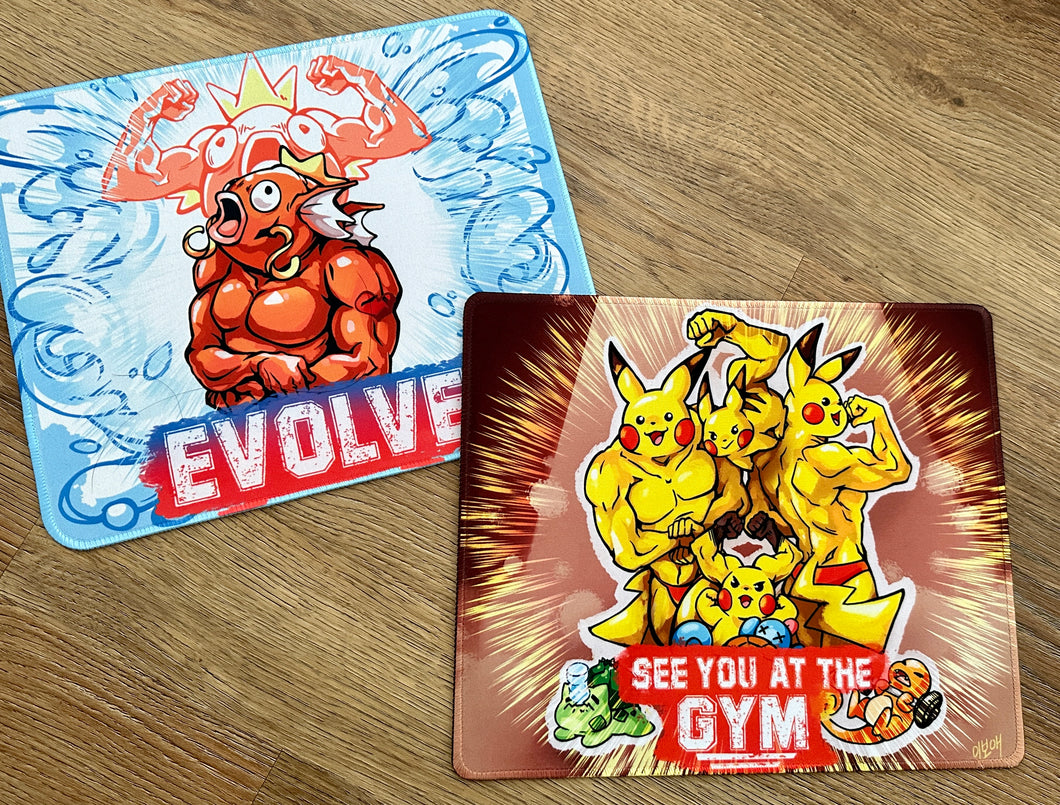 BUFF PKMN gaming mats