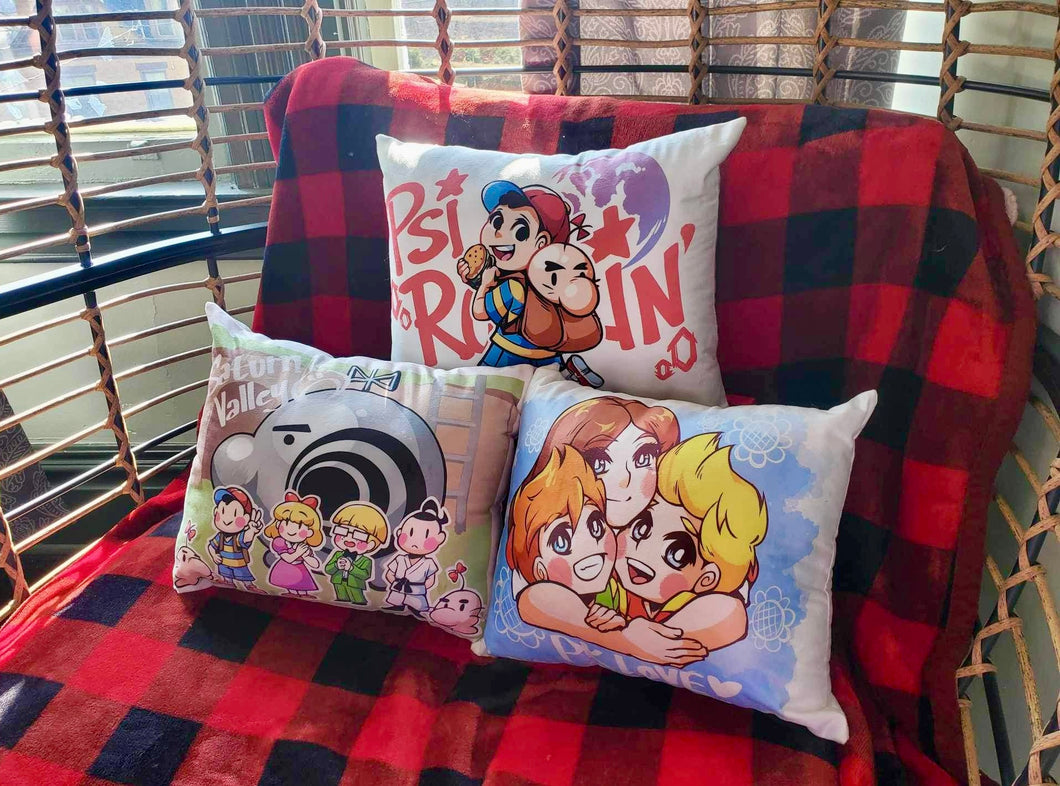 Earthbound and Mother3 pillows!