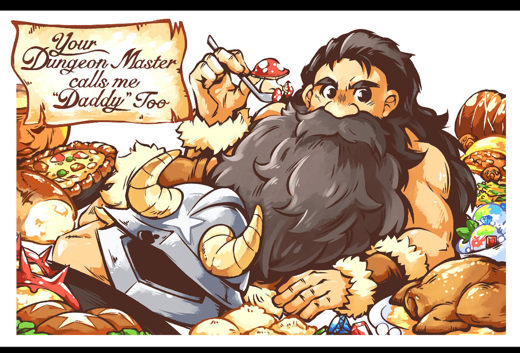 Delicious in Dungeon Daddy print