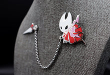Load image into Gallery viewer, Hollow Knight Chained Enamel Pins
