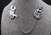 Load image into Gallery viewer, Hollow Knight Chained Enamel Pins
