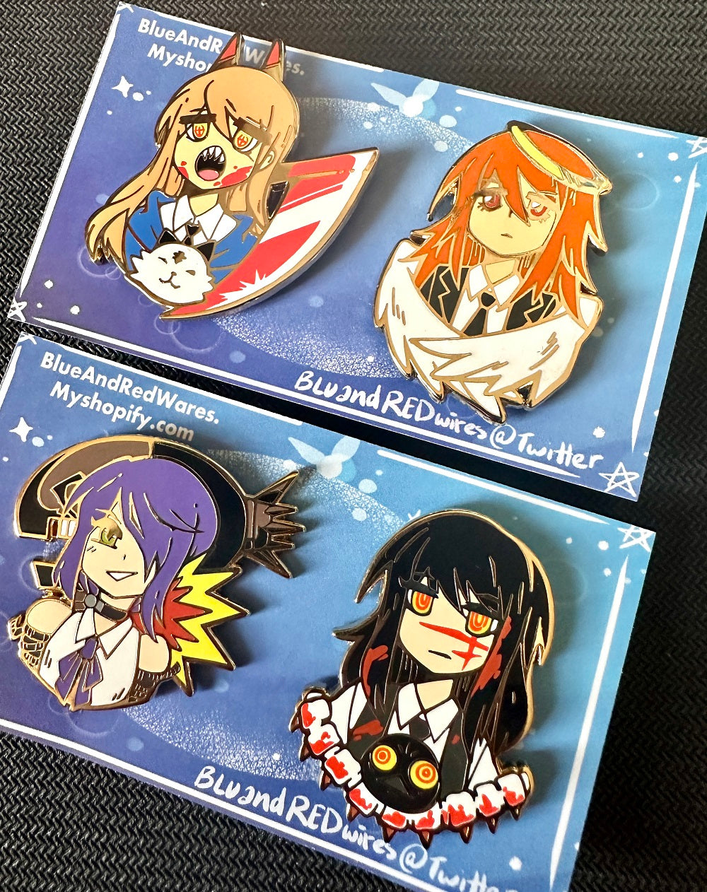 『Ground Y × CHAINSAW MAN PIN』 New CHAINSAW MAN x Ground Y Pin Yohji Yamamoto Collaboration