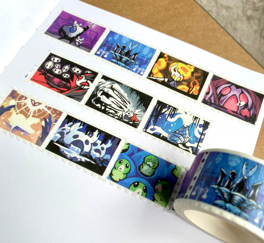 Hollow Knight Stamp Washi- B