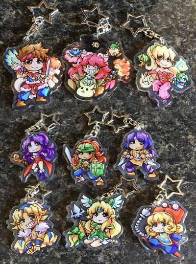 Secret of Mana/ Seiken Densetsu Keychain